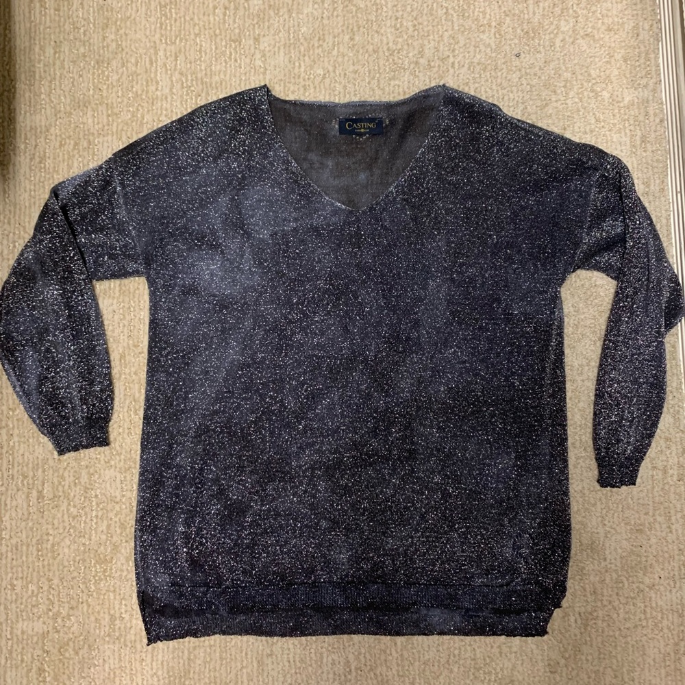 Glitter long sleeve shirt